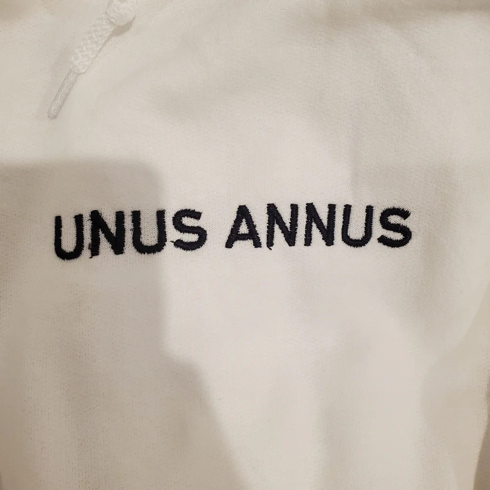 Unus Annus "The End" Hoodie in White NEW - Picture 6 of 7